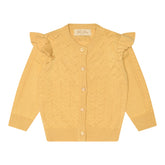 Petit Piao - Strik Cardigan - Yellow Corn